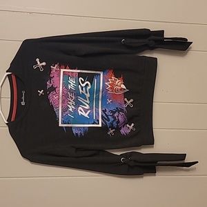 Descendants 3 "I make the rules" long sleeved shirt